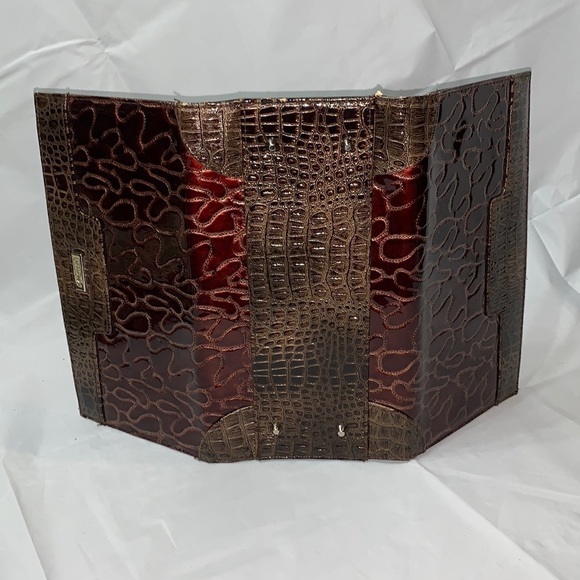 Miche Dani Bronze with faux reptile skin pattern Shell fits Classic bag - Picture 1 of 5